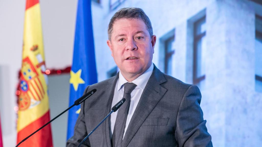 Emiliano García-Page,  presidente de Castilla-La Mancha. Foto: JCCM.