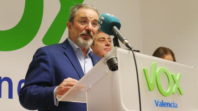 Carlos Flores Juberías durante su presentación como candidato la semana pasada.