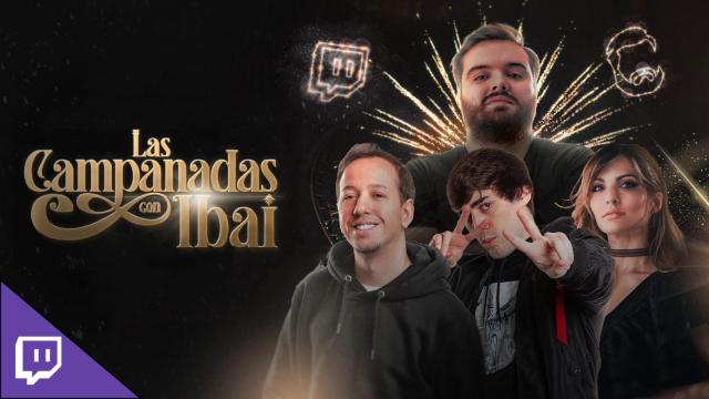 Fotomontaje de Ibai Llanos con su grupo de compañeros streamers.