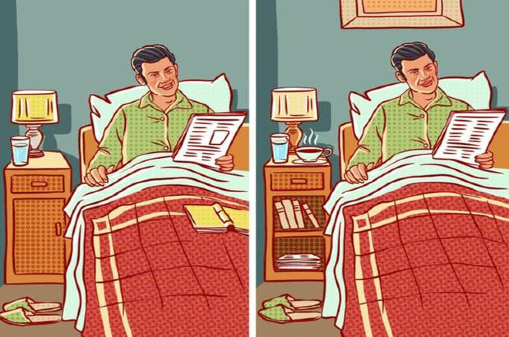 ¿Podrás encontrar las 7 diferencias?