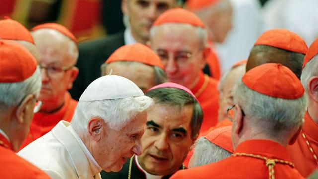 Benedicto XVI, en una fotografía de archivo.