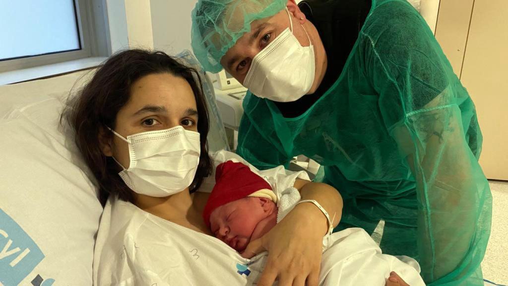 Lua Gabriela, primer bebé de Burgos