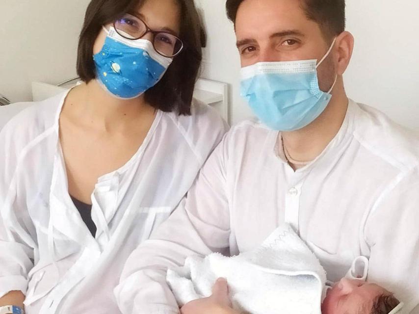 Mateo, el primer bebé de Segovia