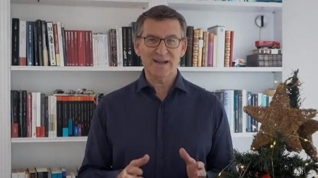 Feijóo, en su mensaje de Año Nuevo: Volvamos a ser capaces de construir el país que nos merecemos