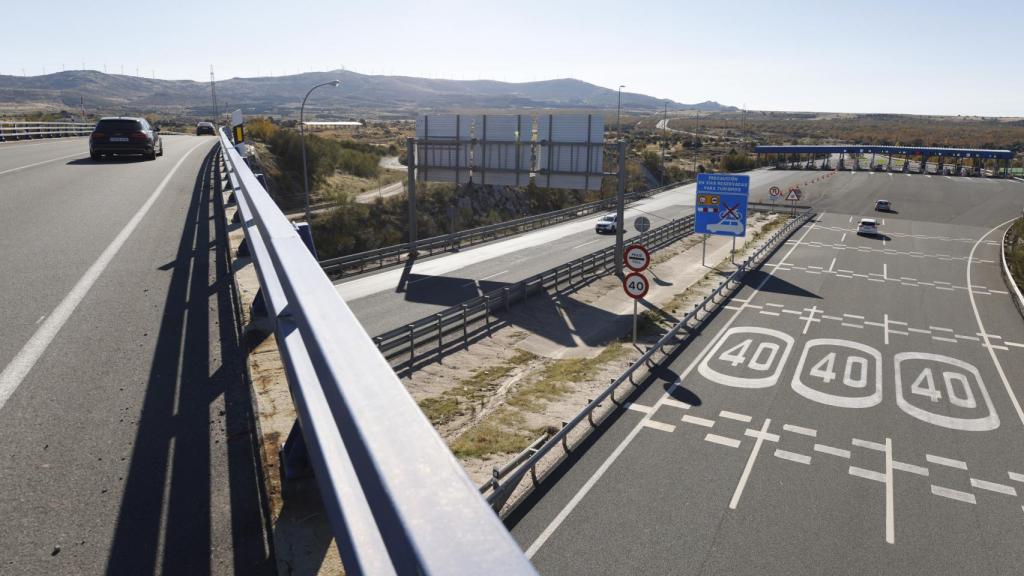 Peaje de la A-51 en Villacastín