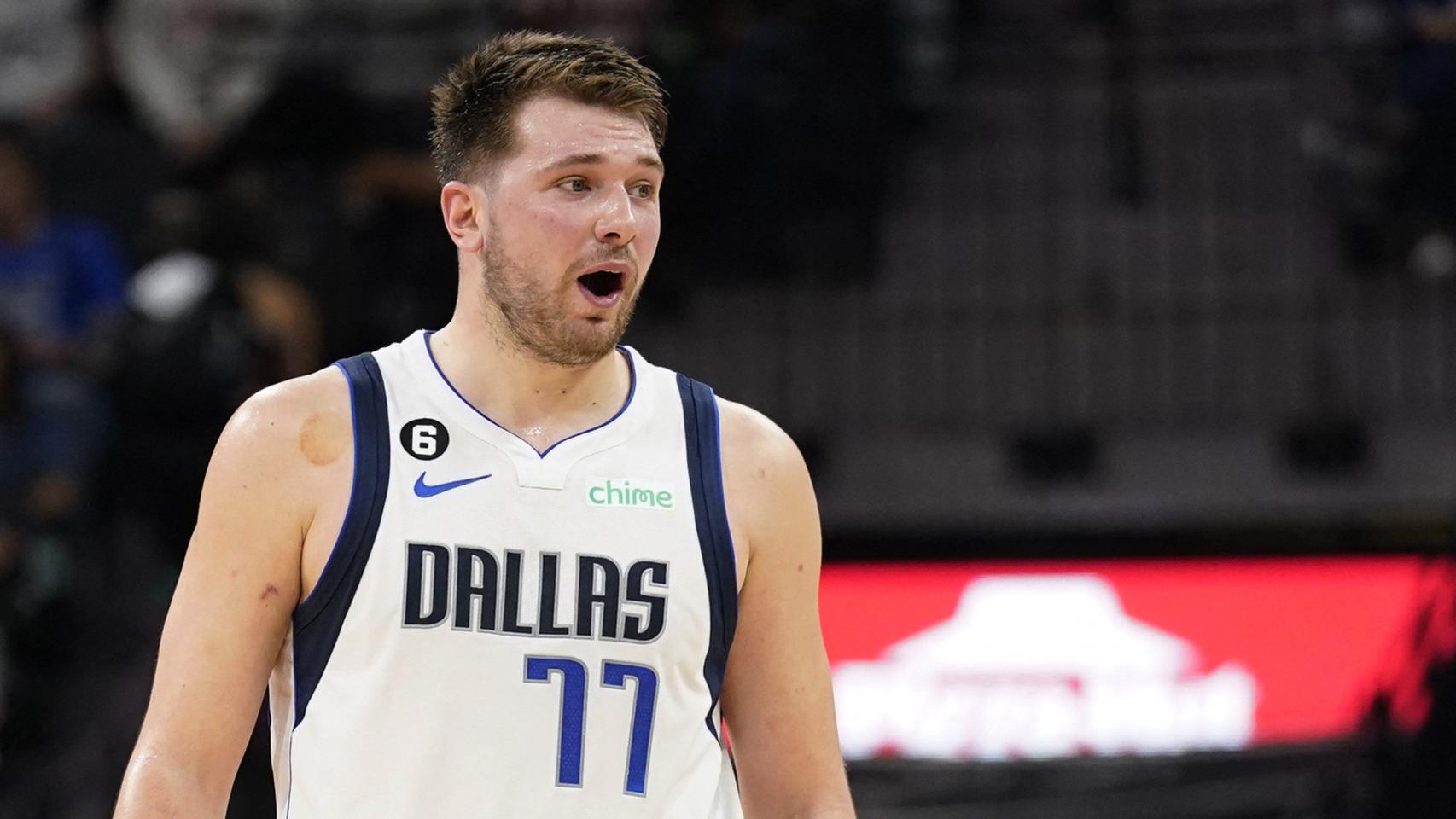 Luka Doncic, con los Dallas Mavericks