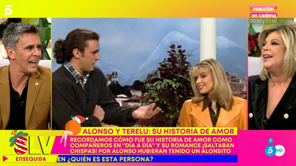 Alonso Caparrós y Terelu Campos.
