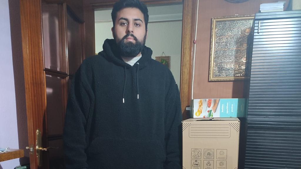 La familia de Waqas ha empezado a recoger sus cosas.