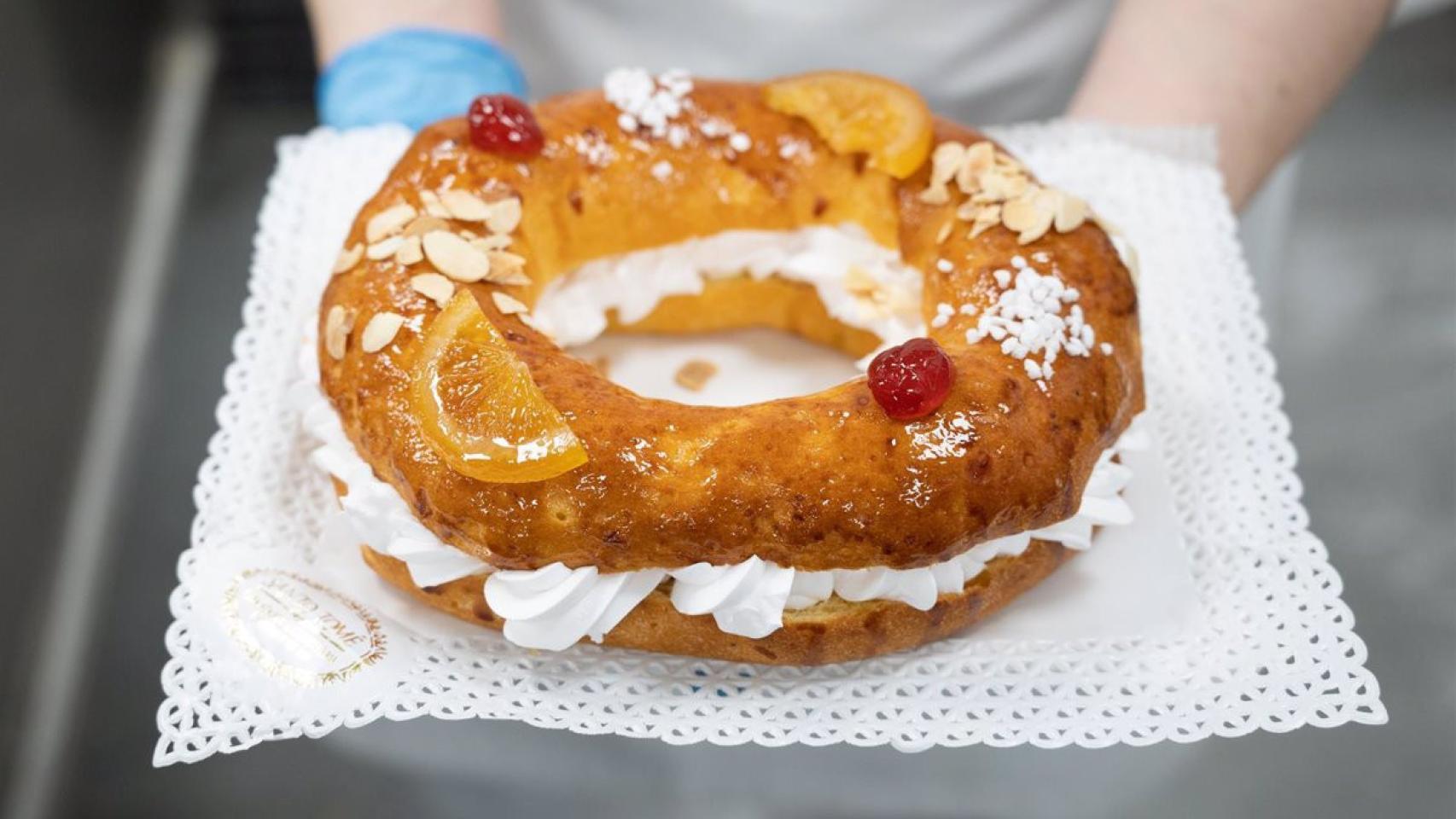 Roscón de Reyes de Santo Tomé.