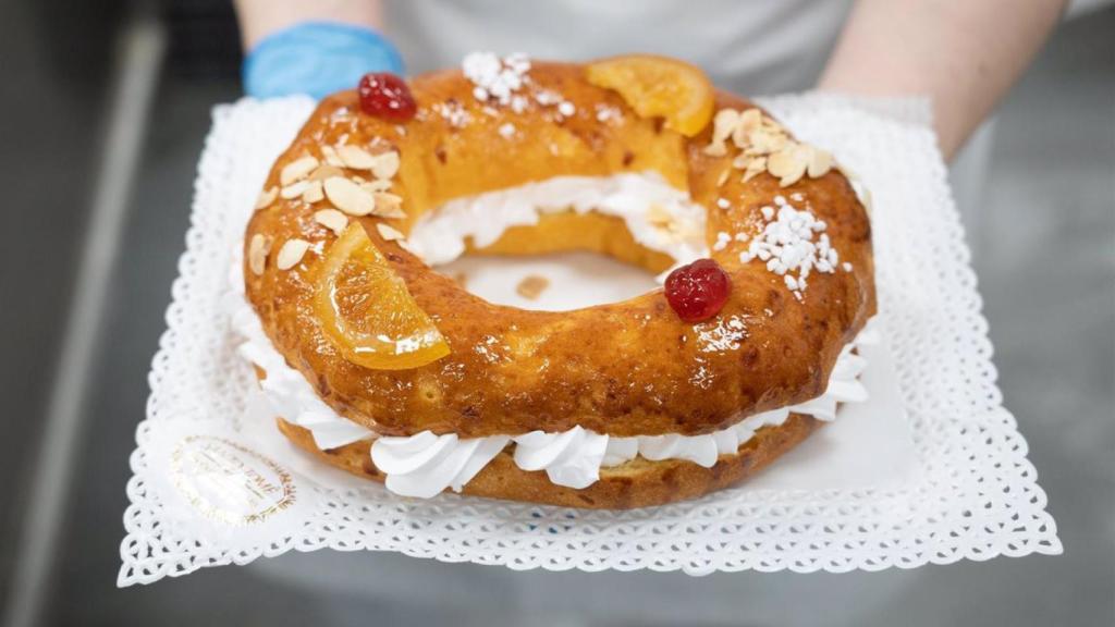 Roscón de Reyes de Santo Tomé.
