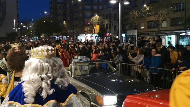 Los Reyes Magos en El Corte Inglés de Salamanca