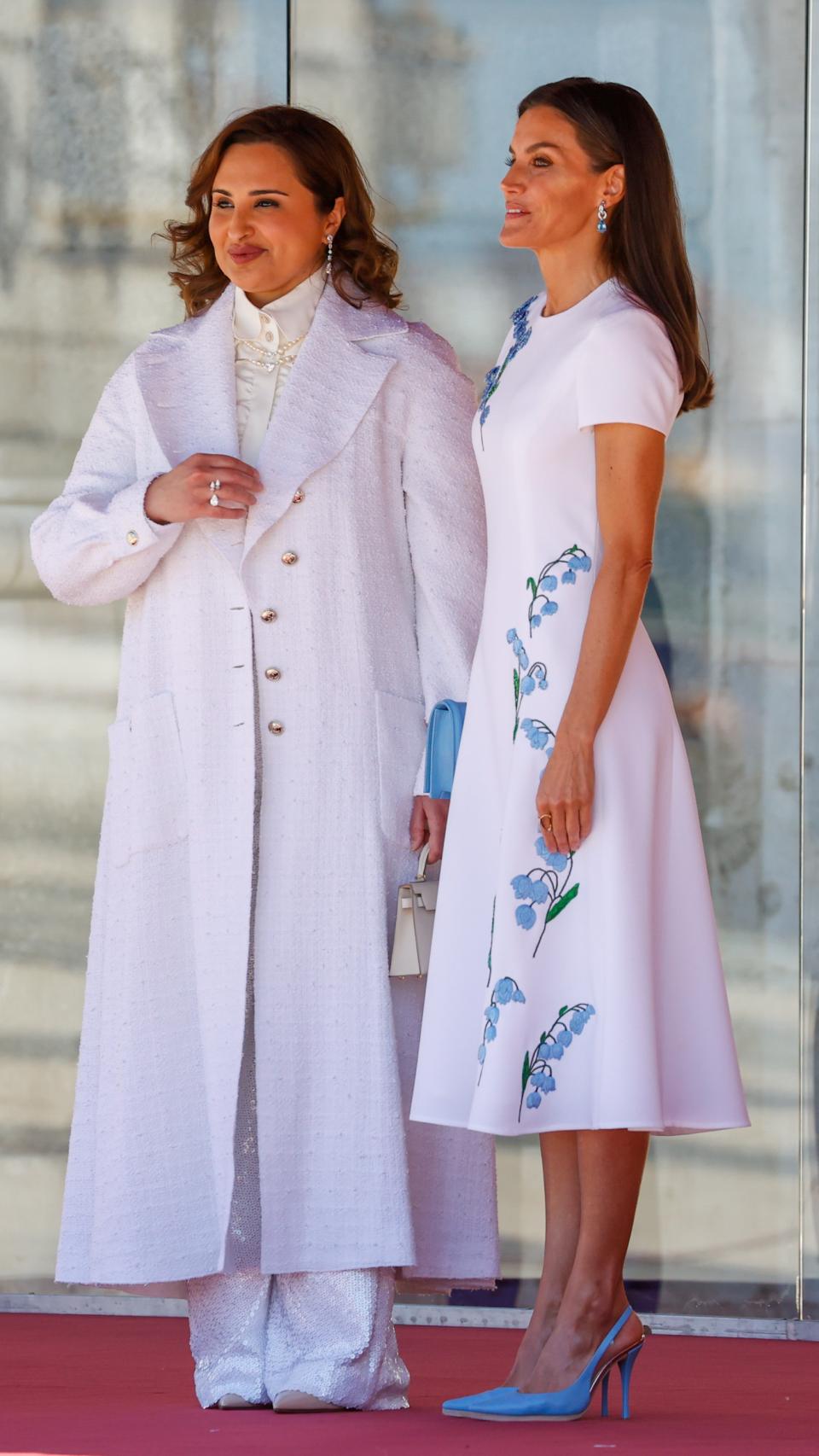 El estreno más caro de Letizia en 2022 fue un vestido de Carolina Herrera.