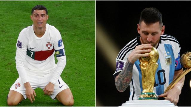 Cristiano Ronaldo y Leo Messi