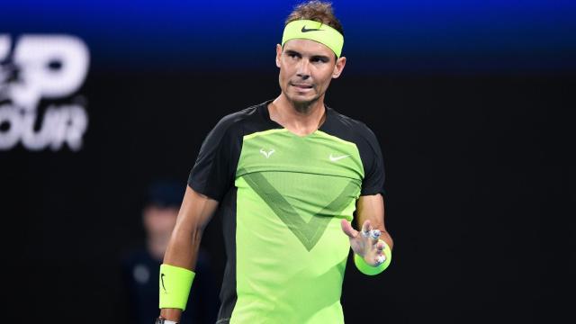 Rafa Nadal, en la United Cup