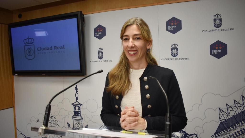 Mariana Boadella en rueda de prensa.