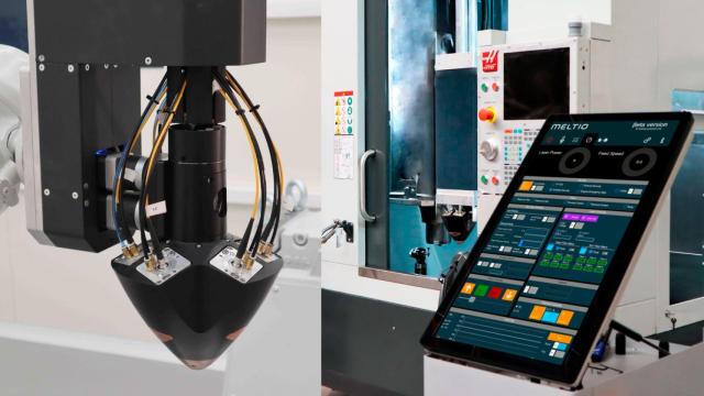 Meltio Engine CNC Integration y Meltio Engine Robot Integration.