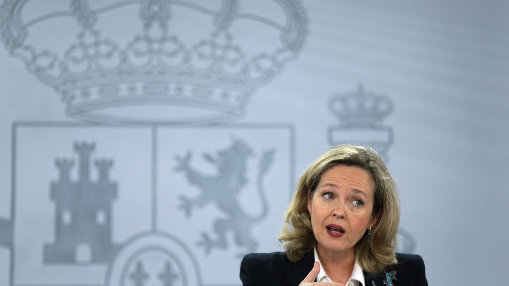 Nadia Calviño, vicepresidenta primera del Gobierno y ministra de Asuntos Económicos y Transformación Digital.