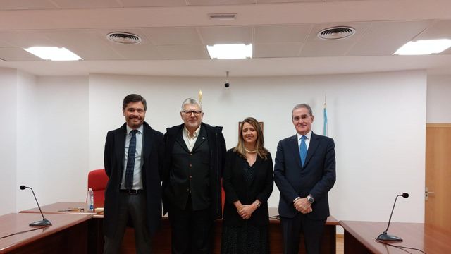 Inauguración del juzgado de Lugo.