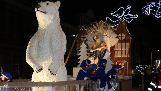 Una imagen de la Cabalgata de Reyes de As Pontes en 2019.