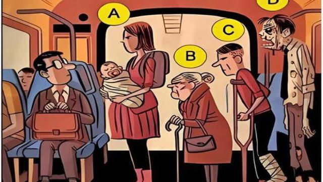 ¿A quién le cederías tu asiento?