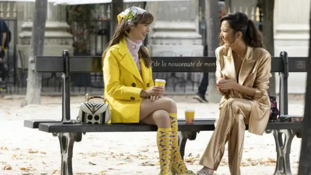 Fotograma de Emily in Paris (tercera temporada en Netflix).