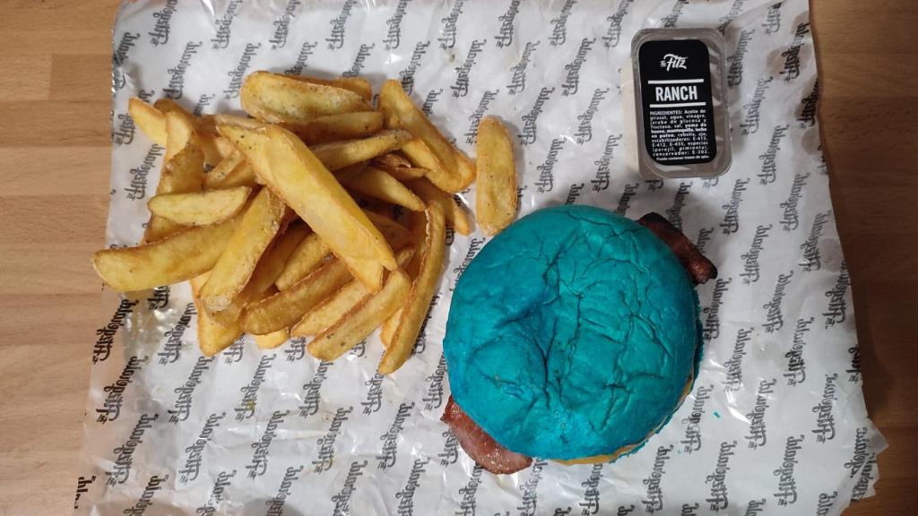 La 'Saturno Burger' de Rauw Alejandro.
