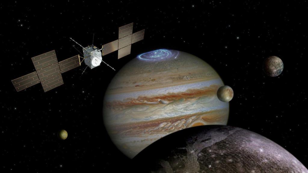 Sonda JUICE que viajará a Júpiter y sus lunas