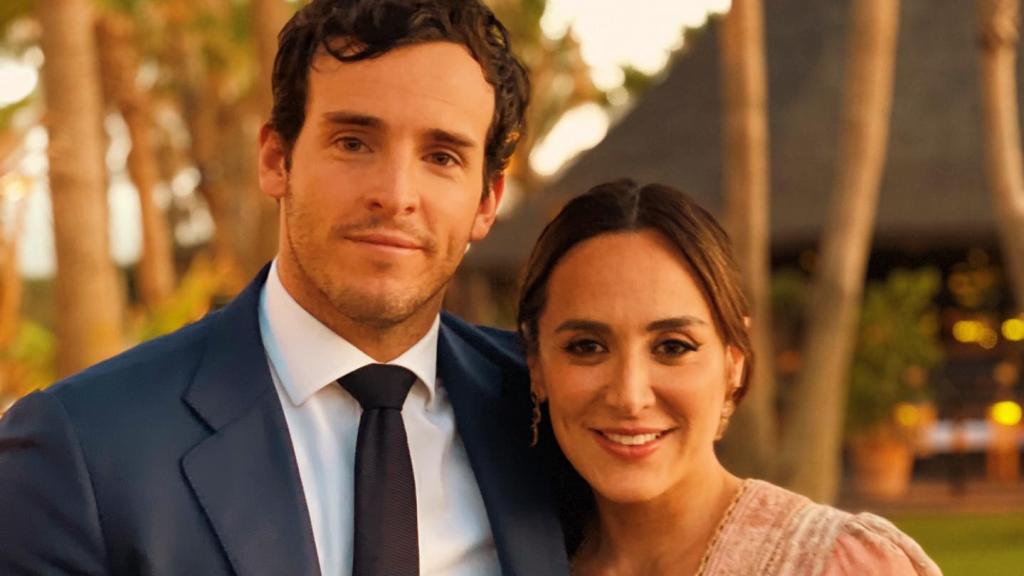 Tamara Falcó e Íñigo Onieva en una boda en Sotogrande.