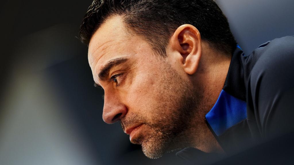 Xavi Hernández, en Copa del Rey