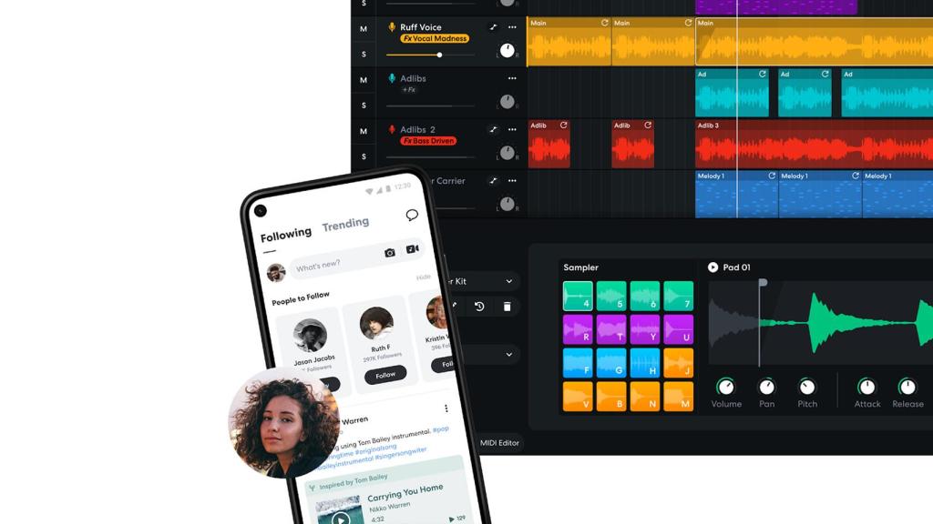 Empieza a crear tu propia música con Bandlab