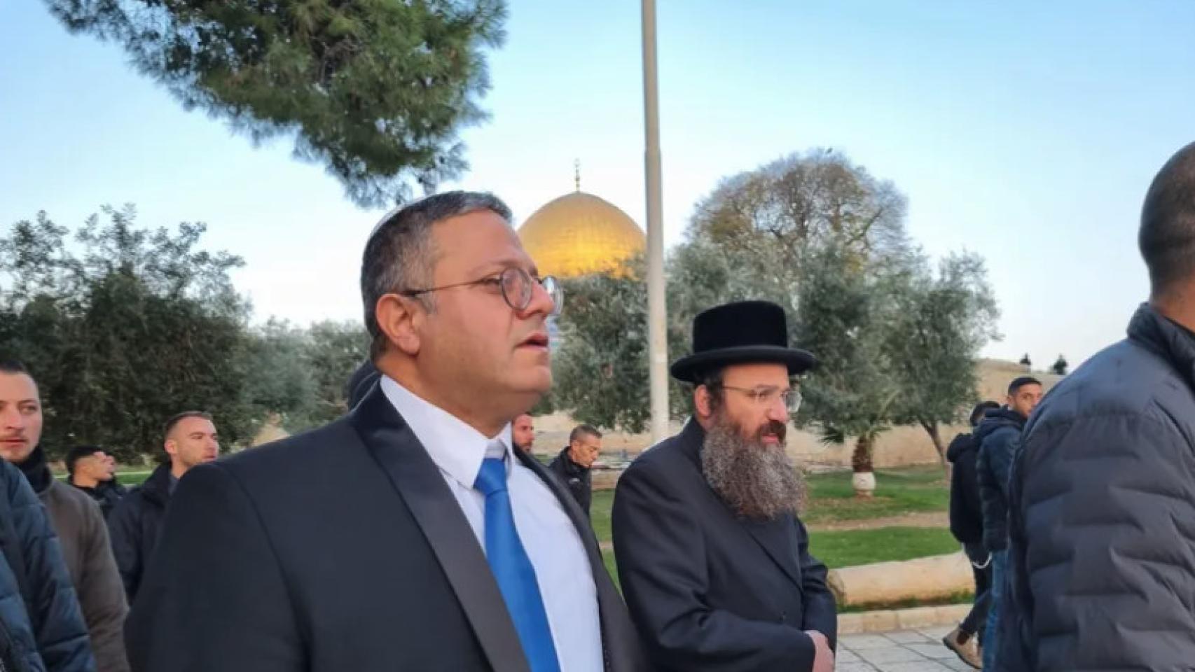 El ministro israelí de Seguridad Nacional, el ultraderechista Itamar Ben Gvir, este martes.
