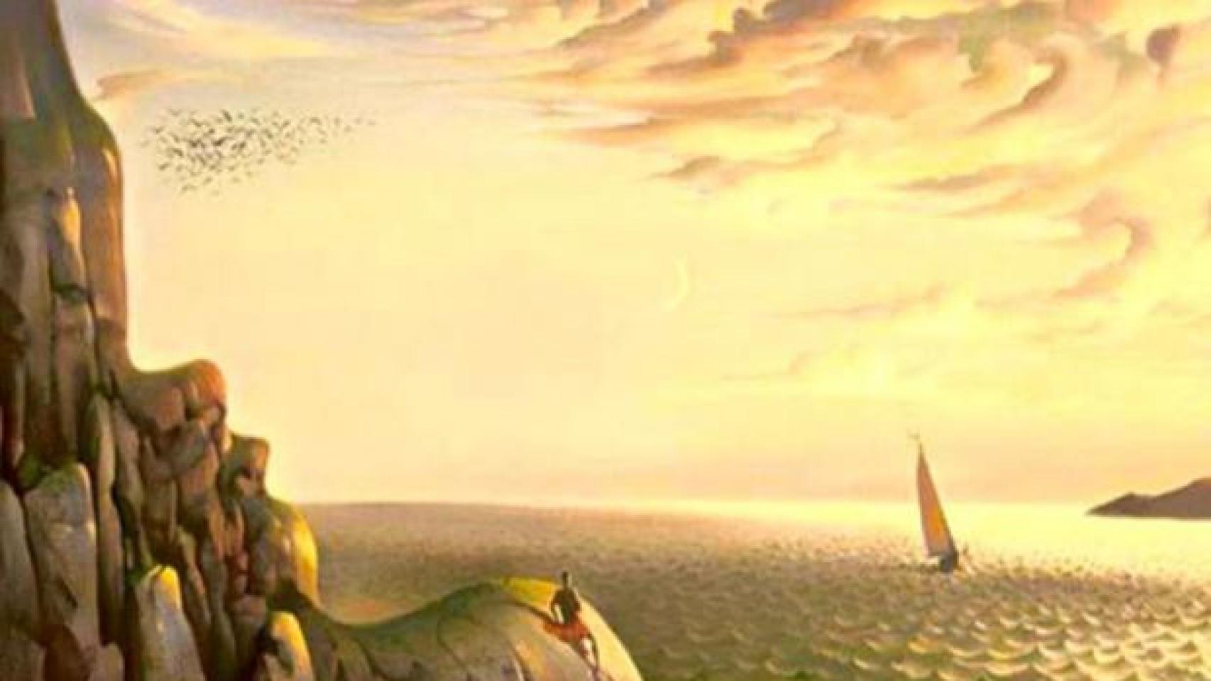 La imagen del test viral.