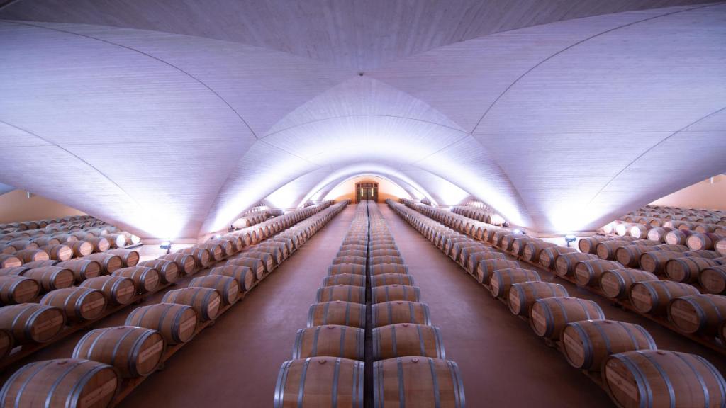 Sala de barricas - Catedral del Vino de Otazu