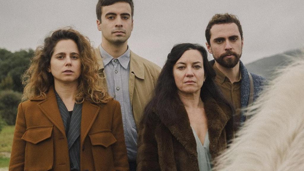 Elenco de la 'Electra' de Fernanda Orazi. Foto: Luz Soria