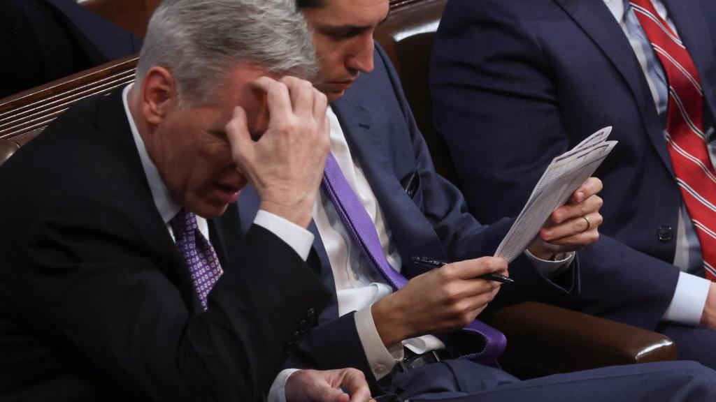 El líder republicano de la Cámara de Representantes de EEUU, Kevin McCarthy (R-CA).