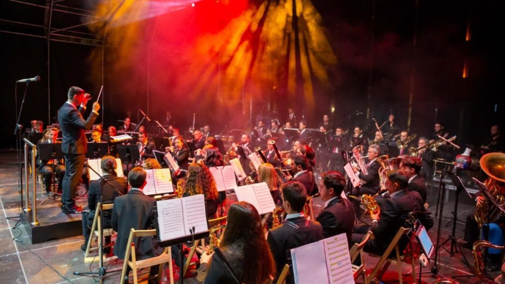 Imagen de archivo de la Banda de la Escuela Municipal de Música 'Mariano de las Heras'