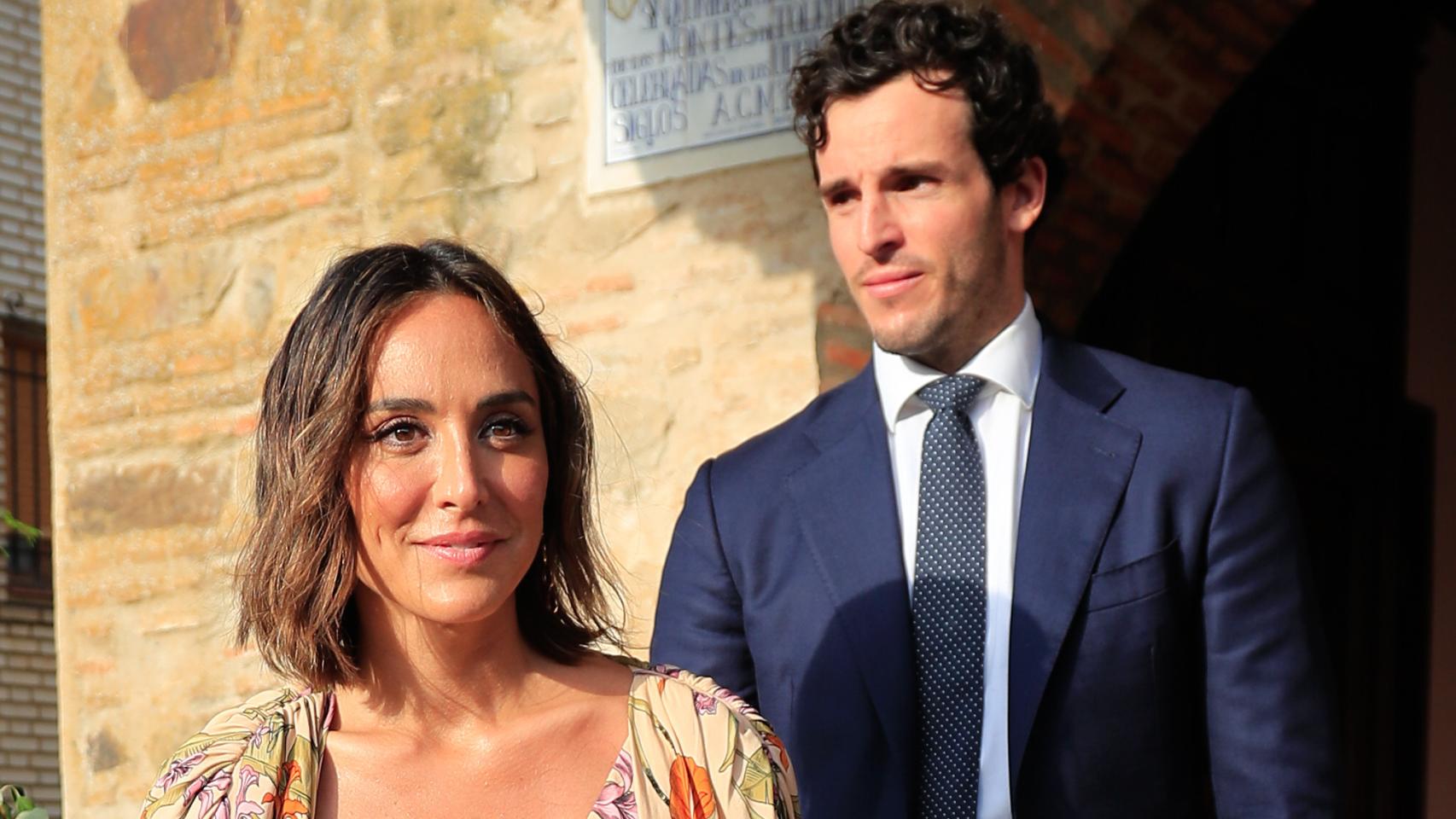 La empresaria Tamara Falcó junto a su -de nuevo- pareja sentimental, Íñigo Onieva, en una imagen tomada en julio de 2021.