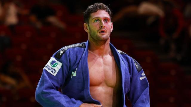 Niko Shera durante una competición esta temporada