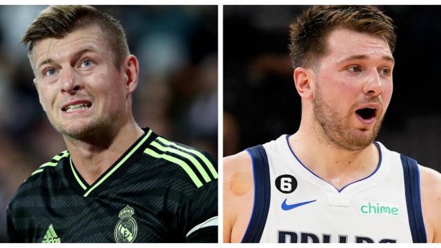 Toni Kroos y Luka Doncic