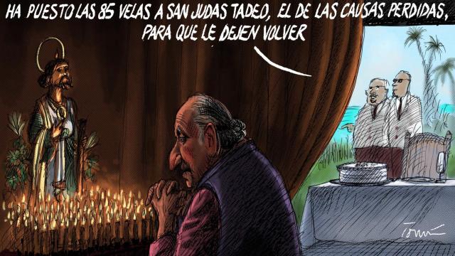 Gracias por felicitarme por mis 85 tacos: Juan Carlos I, campechano pero sin horizonte para volver