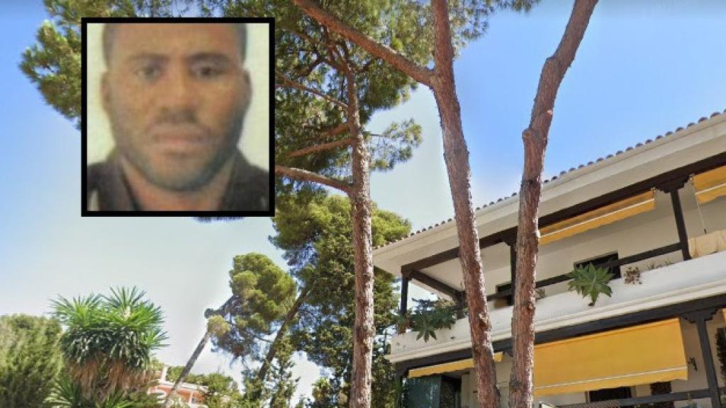 Vista de la fachada del residencial marbellí donde posee una vivienda Carmelo Ovono Obiang.