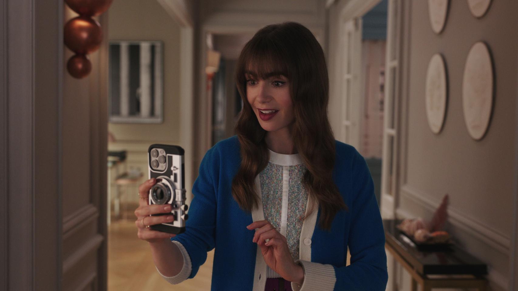 Lily Collins.