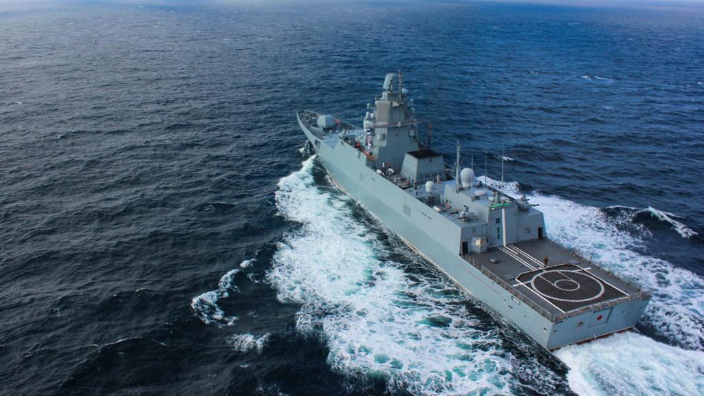 La fragata Almirante Gorshkov