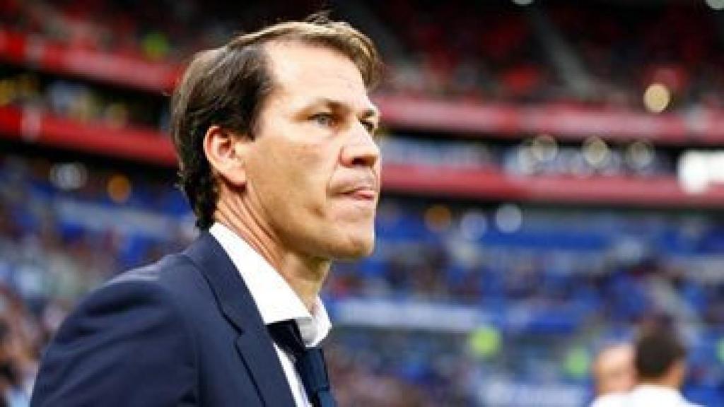 Rudi García en el Lyon