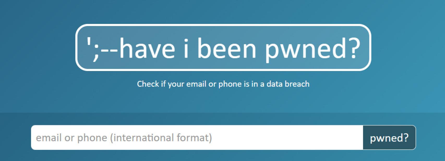 Web para comprobar si tu contraseña ha sido filtrada