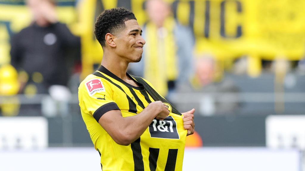Jude Bellingham, con el Borussia Dortmund