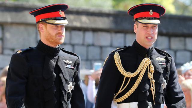 El príncipe Harry y su hermano, Guillermo, en una imagen de archivo.