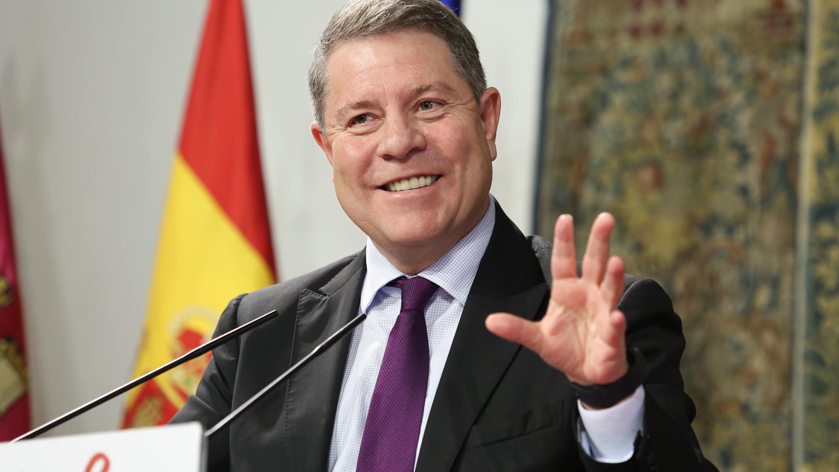 Emiliano García-Page, presidente de Castilla-La Mancha.