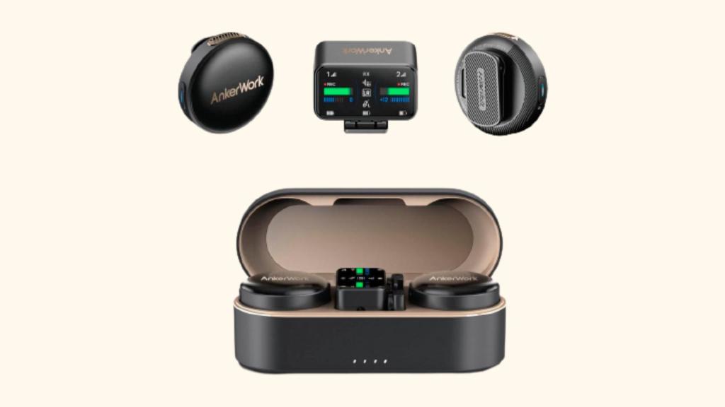 El micrófono inalámbrico AnkerWork M650.
