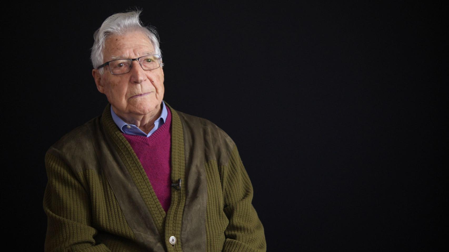 Agustín Malvido, sindicalista y Vigués Distinguido en 1998.